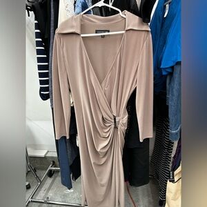 Jones New York Beige Dress